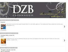 Tablet Screenshot of dzcavanaugh.blogspot.com