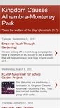 Mobile Screenshot of kingdomcausesamp.blogspot.com