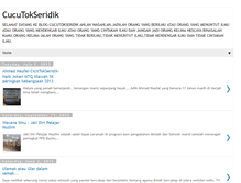 Tablet Screenshot of cucutokseridik.blogspot.com