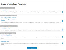 Tablet Screenshot of madhyapradeshblogs.blogspot.com