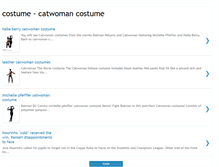 Tablet Screenshot of catwoman-costume.blogspot.com