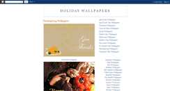Desktop Screenshot of holidaywallpaperz.blogspot.com