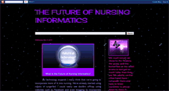 Desktop Screenshot of nursinginformaticsfuture.blogspot.com