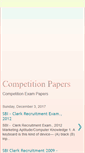 Mobile Screenshot of competitionexampapers.blogspot.com