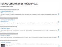 Tablet Screenshot of nuevashuetorvega.blogspot.com