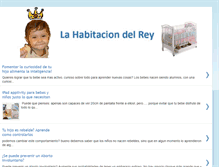 Tablet Screenshot of habitaciondelrey.blogspot.com