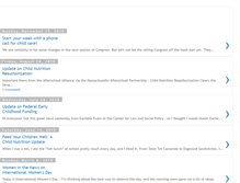 Tablet Screenshot of childandfamilypolicy.blogspot.com