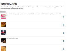 Tablet Screenshot of inauguracion-baleros.blogspot.com