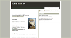 Desktop Screenshot of curve-stair-lift.blogspot.com