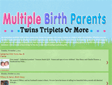 Tablet Screenshot of multiplebirthparents.blogspot.com