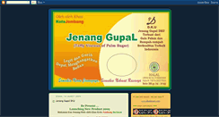 Desktop Screenshot of jenang-gupal.blogspot.com