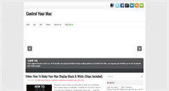 Desktop Screenshot of controlyourmac.blogspot.com