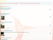 Tablet Screenshot of dreamsinteriordesign.blogspot.com