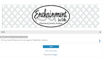 Tablet Screenshot of enchainmentbycilla.blogspot.com