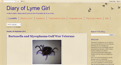 Desktop Screenshot of diaryoflymegirl.blogspot.com