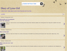 Tablet Screenshot of diaryoflymegirl.blogspot.com