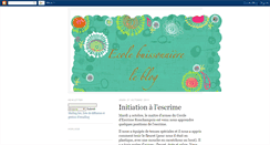 Desktop Screenshot of ecolebuissonnierechampagney.blogspot.com