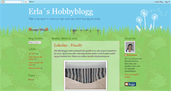 Desktop Screenshot of erlashobbyblogg.blogspot.com