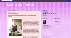 Desktop Screenshot of kandisjajourney.blogspot.com