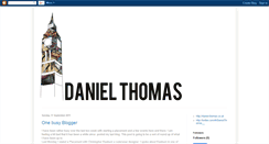 Desktop Screenshot of daniel-thomas89.blogspot.com
