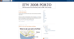 Desktop Screenshot of itw-2008-porto.blogspot.com