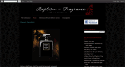 Desktop Screenshot of baptismbyfragrance.blogspot.com