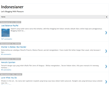 Tablet Screenshot of indonesianer.blogspot.com