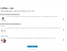 Tablet Screenshot of coffeeplusink.blogspot.com
