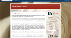 Desktop Screenshot of ann-loveafterdeath.blogspot.com