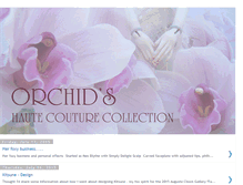 Tablet Screenshot of orchidsdesigns.blogspot.com