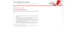 Desktop Screenshot of duilawyerssandiego.blogspot.com