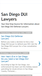 Mobile Screenshot of duilawyerssandiego.blogspot.com