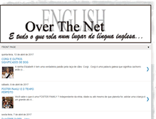 Tablet Screenshot of english-over-the-net.blogspot.com