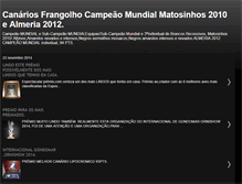 Tablet Screenshot of canariosfrangolho.blogspot.com