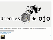 Tablet Screenshot of dientesdeojo.blogspot.com