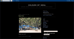 Desktop Screenshot of coloursofindia.blogspot.com
