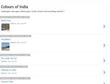 Tablet Screenshot of coloursofindia.blogspot.com