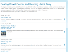 Tablet Screenshot of mickrunningforbbca.blogspot.com