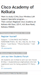 Mobile Screenshot of ciscoacademyofkolkata.blogspot.com