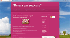 Desktop Screenshot of belezaemsuacasasinop.blogspot.com