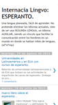 Mobile Screenshot of internacia-lingvo.blogspot.com
