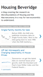 Mobile Screenshot of housingbeveridge.blogspot.com