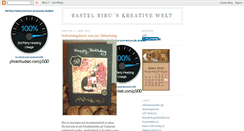 Desktop Screenshot of bastelbibu.blogspot.com