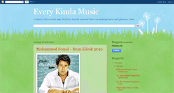 Desktop Screenshot of everykindawordmusic.blogspot.com