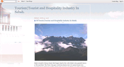 Desktop Screenshot of borneo-sabah-eco-tourism.blogspot.com