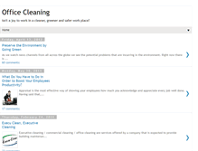 Tablet Screenshot of office-clean.blogspot.com