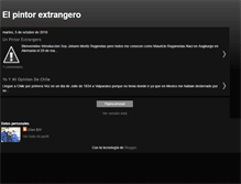 Tablet Screenshot of elpintorextrangero.blogspot.com