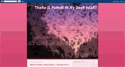 Desktop Screenshot of in-my-love.blogspot.com