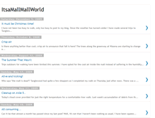 Tablet Screenshot of itsamallmallworld.blogspot.com