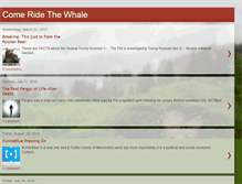 Tablet Screenshot of comeridethewhale.blogspot.com